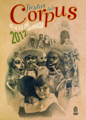 Cartel Fiestas del Corpus 2012